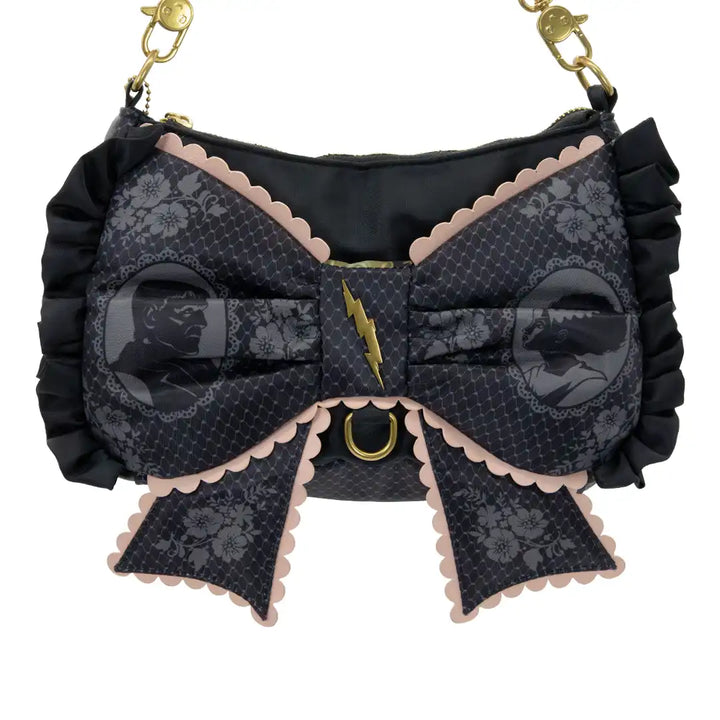 Whatever Makes You Happy Universal Monsters Coquette Frankie &amp; Bride Bow Baguette
