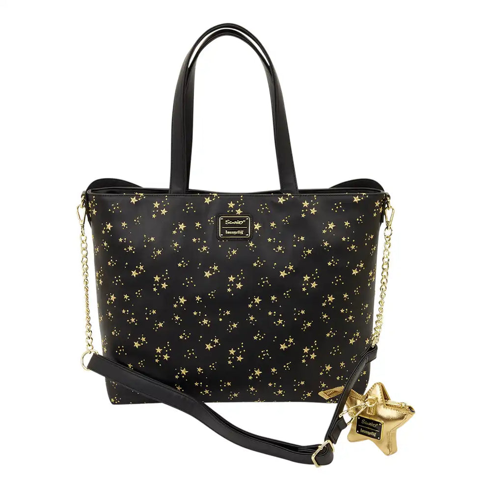 Loungefly Sanrio Chococat Stars Tote Crossbody Bag with Coin Bag
