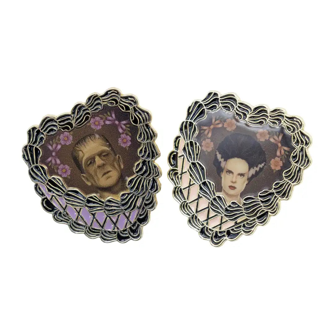 Whatever Makes You Happy Universal Monsters Coquette Mystery Box Cake Epoxy Pins