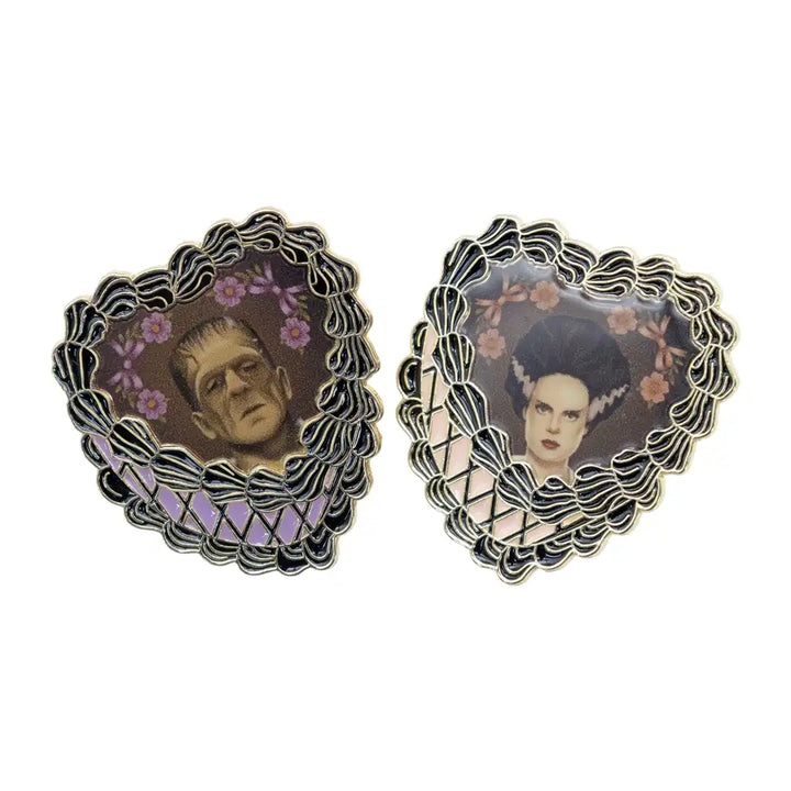 Whatever Makes You Happy Universal Monsters Coquette Mystery Box Cake Epoxy Pins