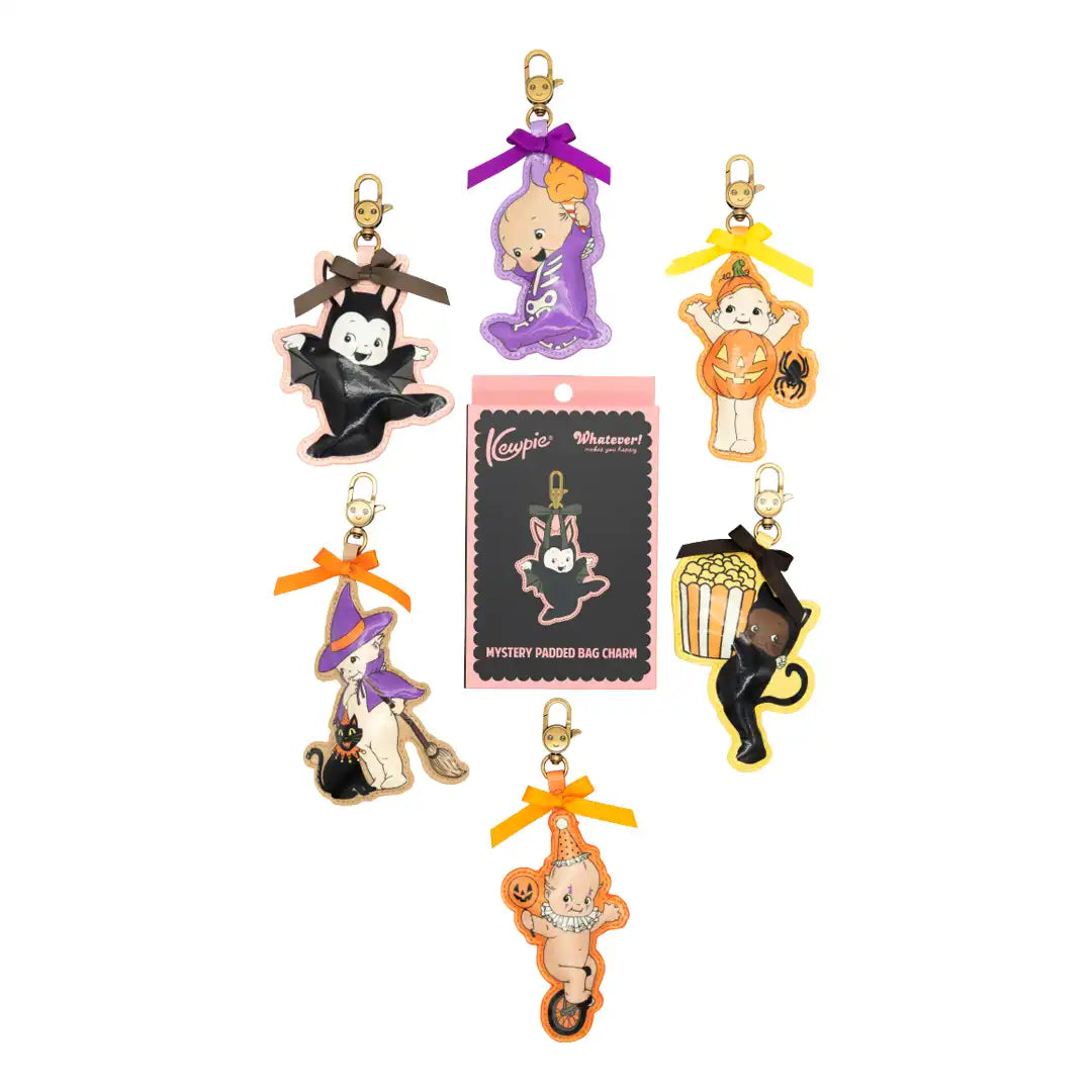Whatever Makes You Happy Kewpie Dark Carnival Mystery Box Padded Satin Creepy Babies Bag Charms