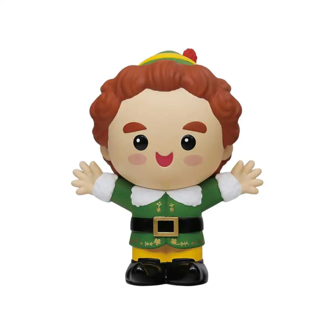 Monogram Elf Figural Bank