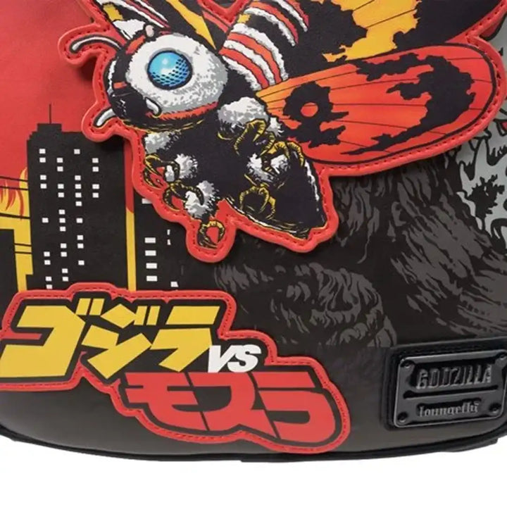 Loungefly Godzilla vs. Mothra Midsize Backpack - Entertainment Earth EX