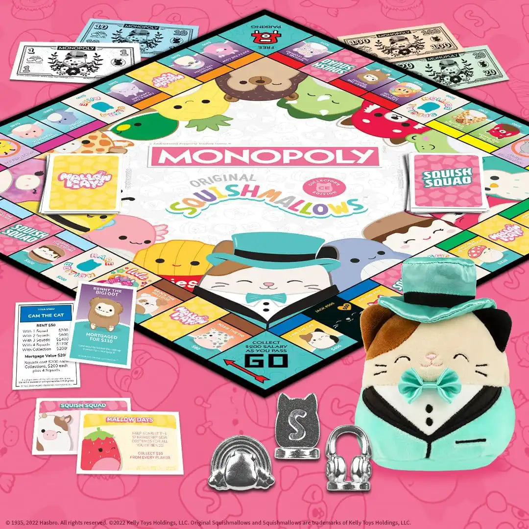 Hasbro Monopoly: Squishmallows