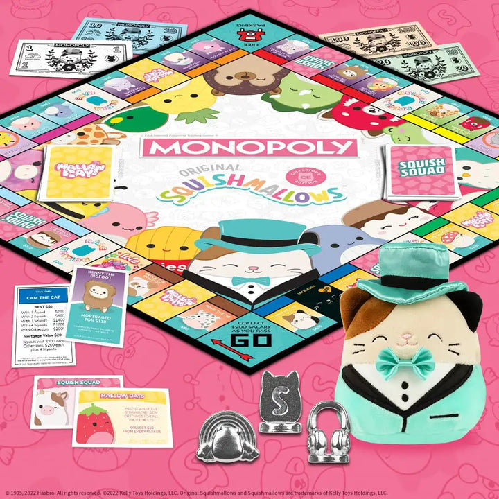 Hasbro Monopoly: Squishmallows