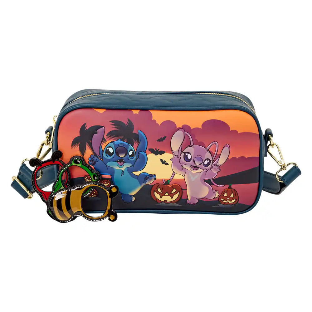 Loungefly Disney Stitch & Angel Halloween Costumes Crossbody Bag