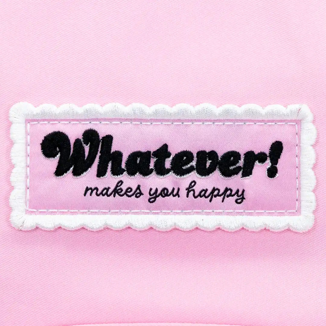 Whatever Makes You Happy Pink Emotional Support Trinket Bag