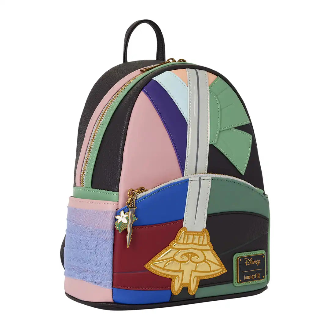 Loungefly Disney Mulan Ping Cosplay Mini Backpack