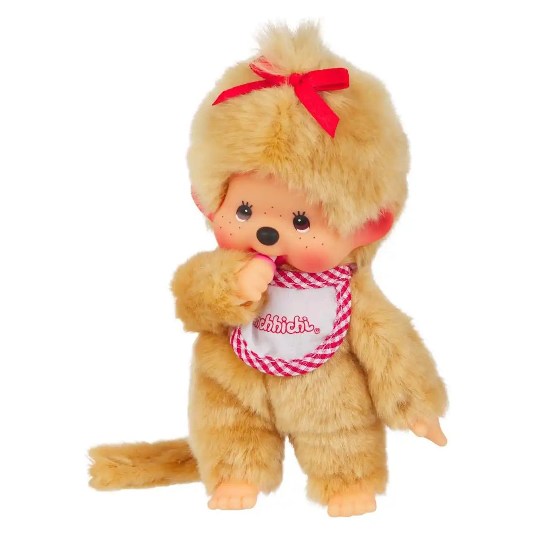 Monchhichi Beige Girl Plush Toy
