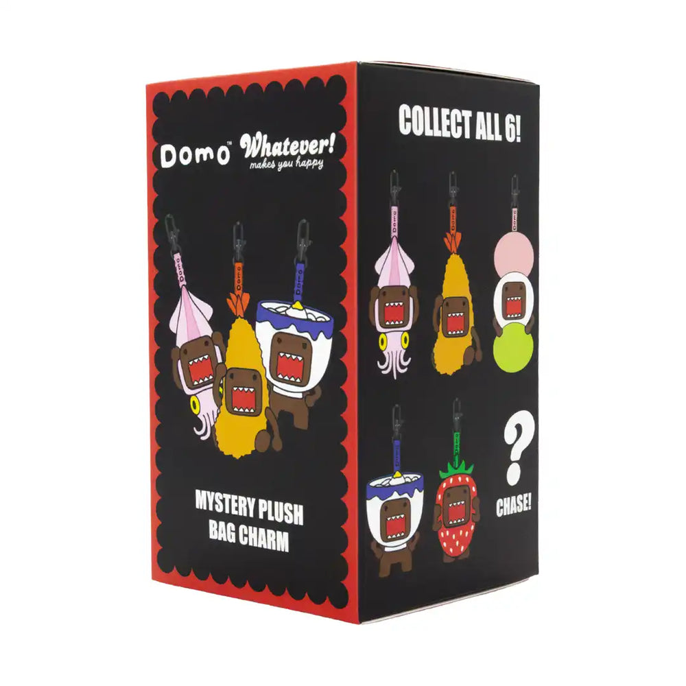 Whatever Makes You Happy Domo Mystery Box Silicone Face Plush Bag Charms