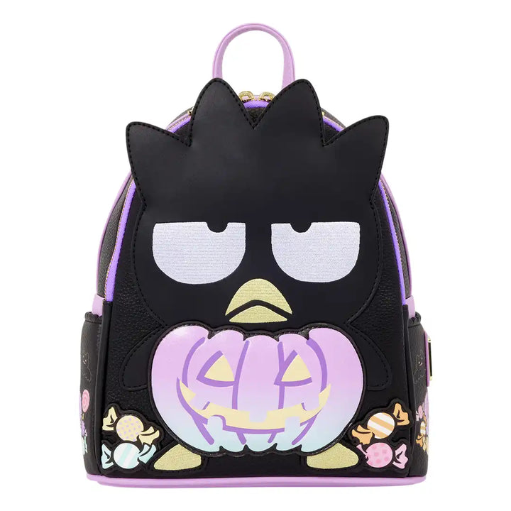 Loungefly Sanrio Badtz-Maru Pumpkin Cosplay Light-Up Mini Backpack