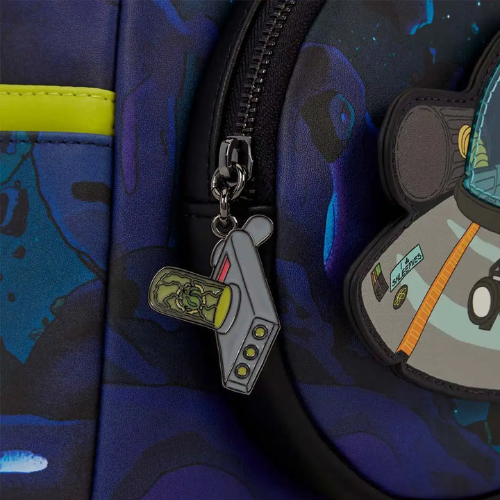 Loungefly Cartoon Network Rick and Morty Space Cruiser Mini Backpack