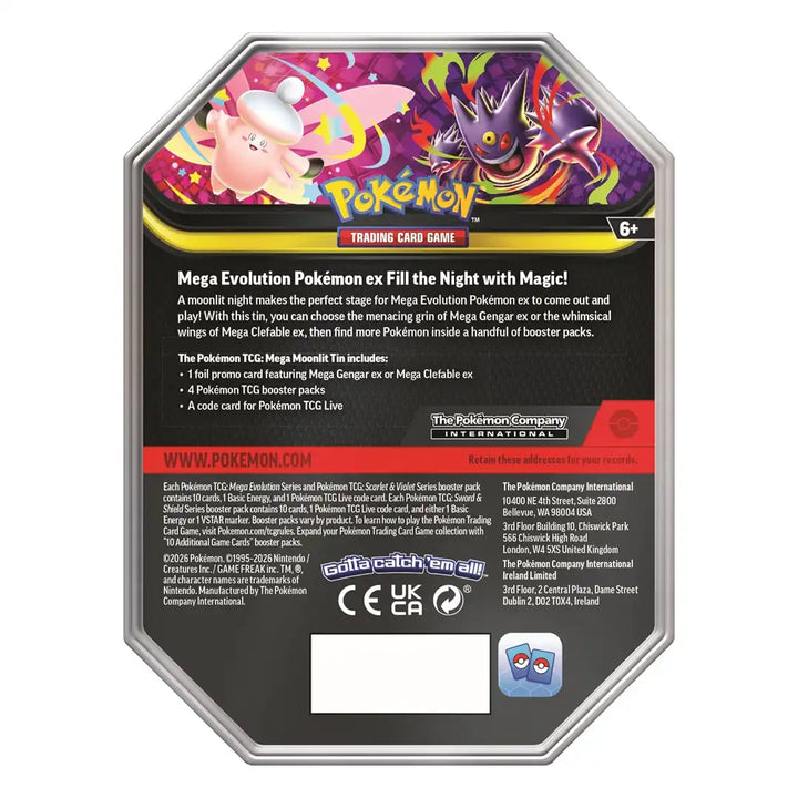 Pokémon TCG: Mega Moonlit Tin