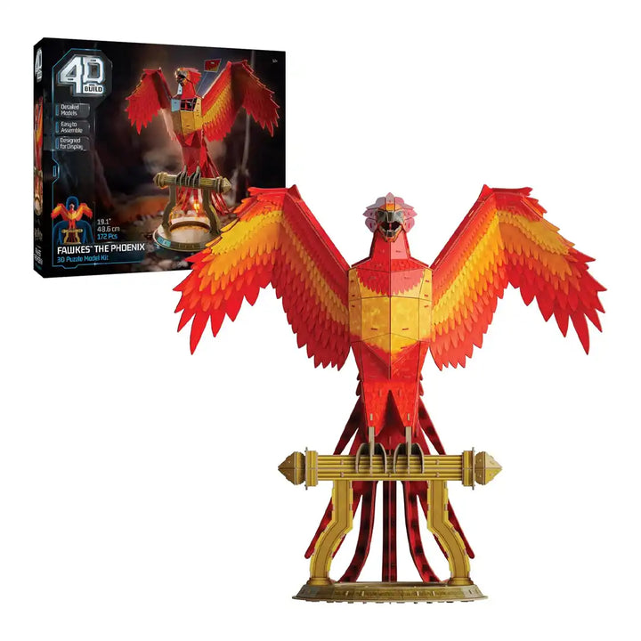 4D Build Harry Potter Fawkes Phoenix 3D Puzzle Model Kit