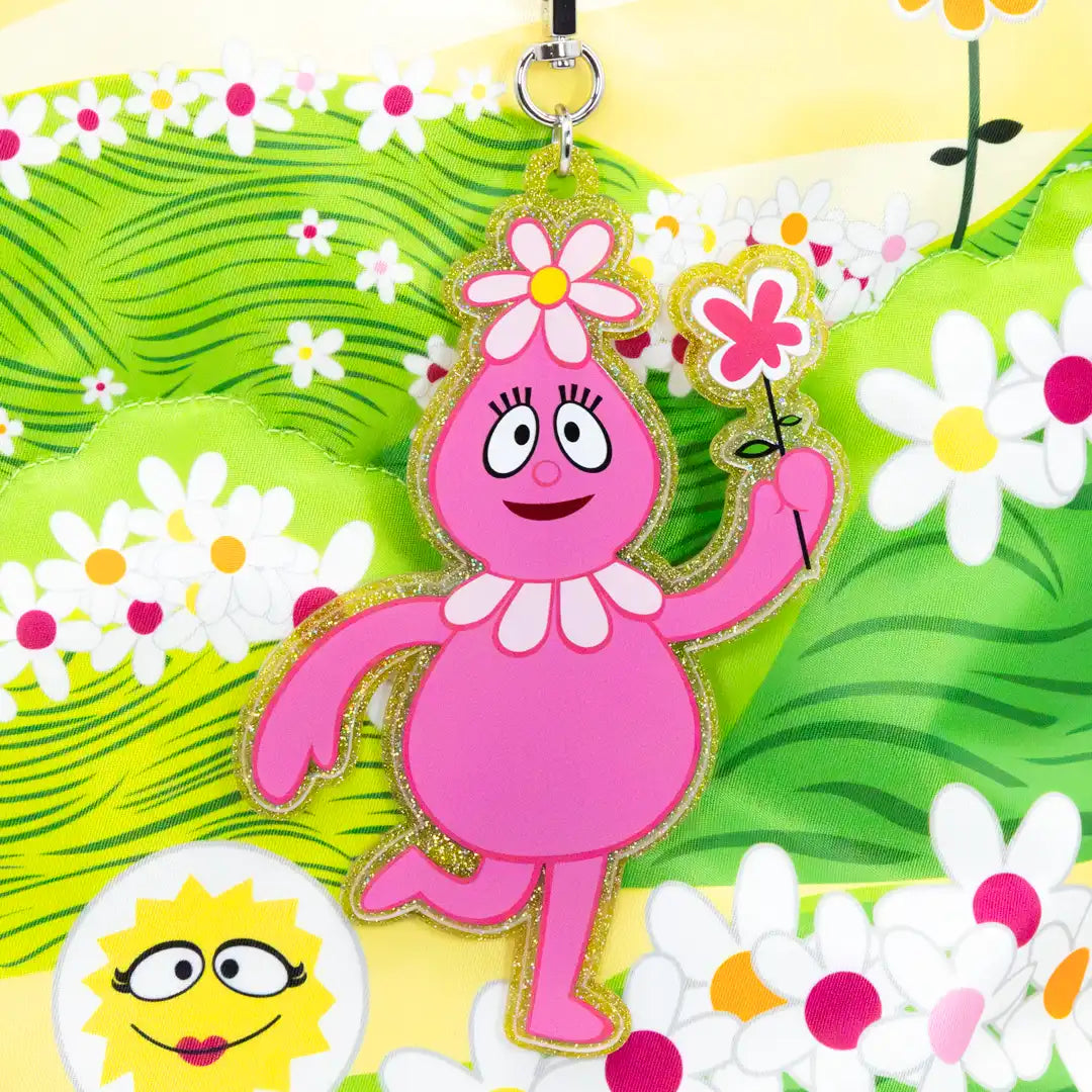 Whatever Makes You Happy Yo Gabba Gabba Lands Double Sided Puffy Tote Bag