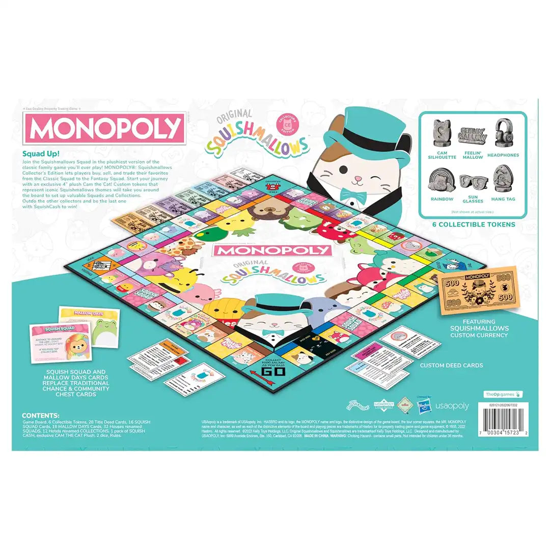 Hasbro Monopoly: Squishmallows