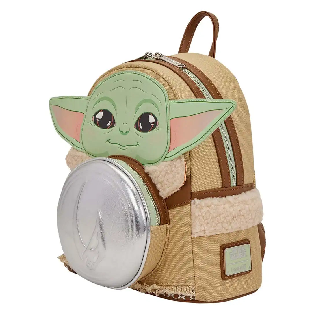 Loungefly Star Wars The Mandalorian Grogu &amp; Anzellan Mini Backpack