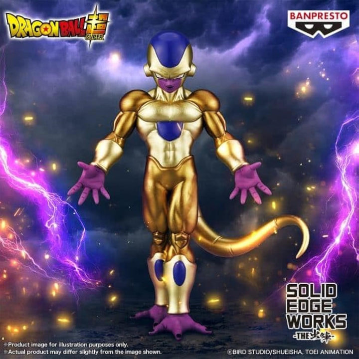 Banpresto - Dragon Ball Super - Golden Frieza Solid Edge Works Figure