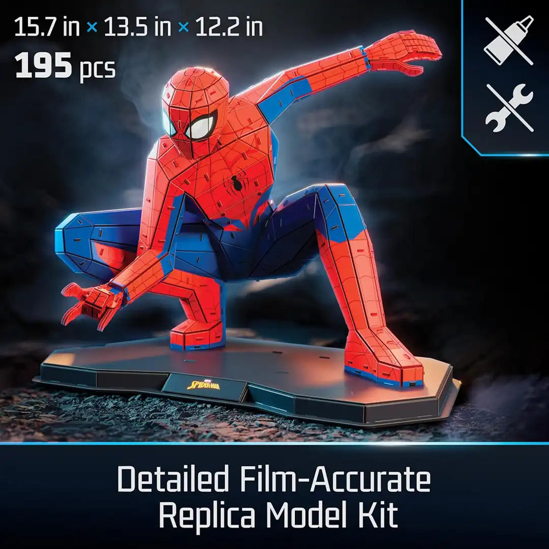 4D Build Marvel Spider Man 3D Puzzle Model Kit