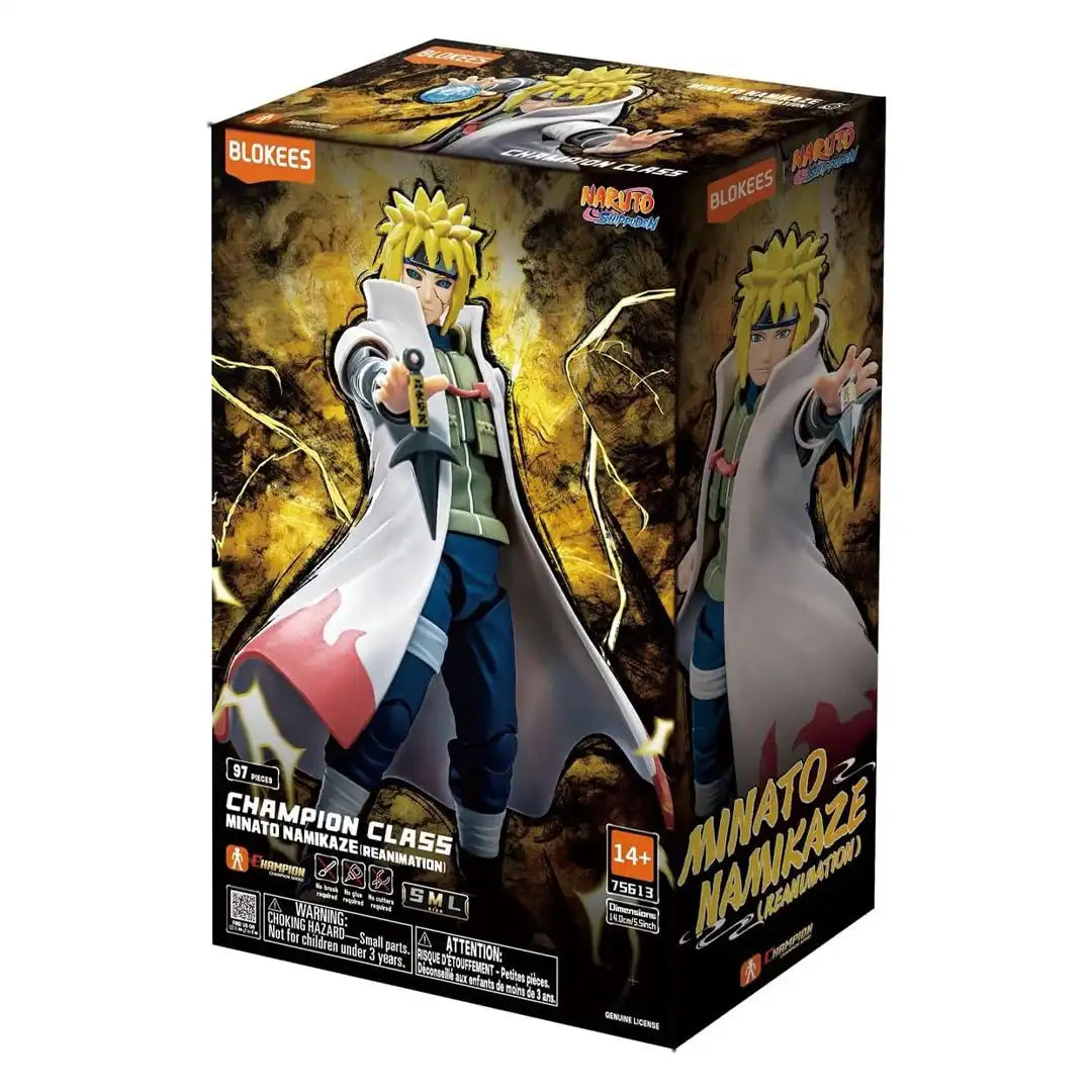 Blokees Naruto Shippuden Minato Namikaze Reanimation Champion Class Model Kit