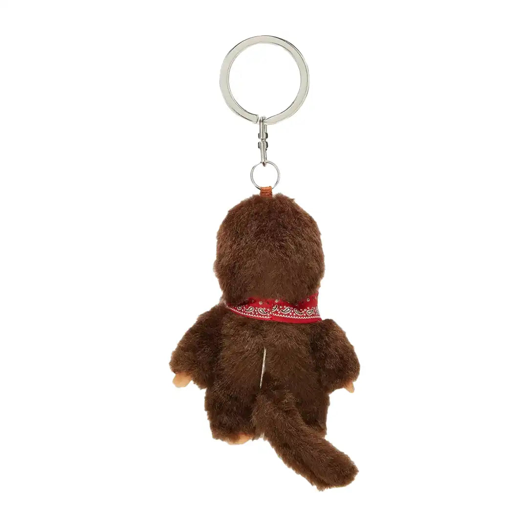 Monchhichi Bandana Boy 3.5" Plush Keychain