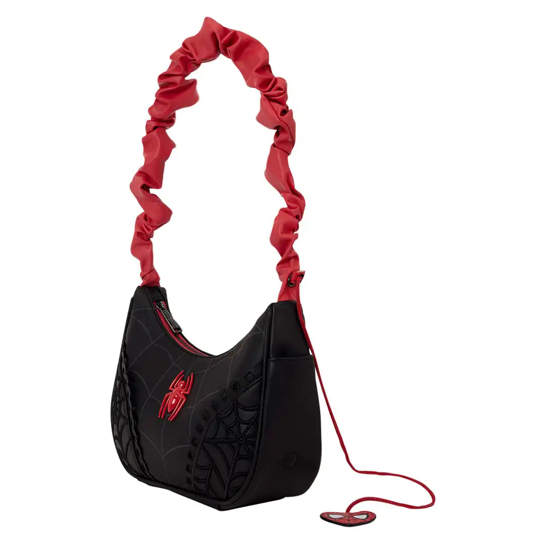Loungefly Marvel Spider-Man Spider Web Crossbody Bag