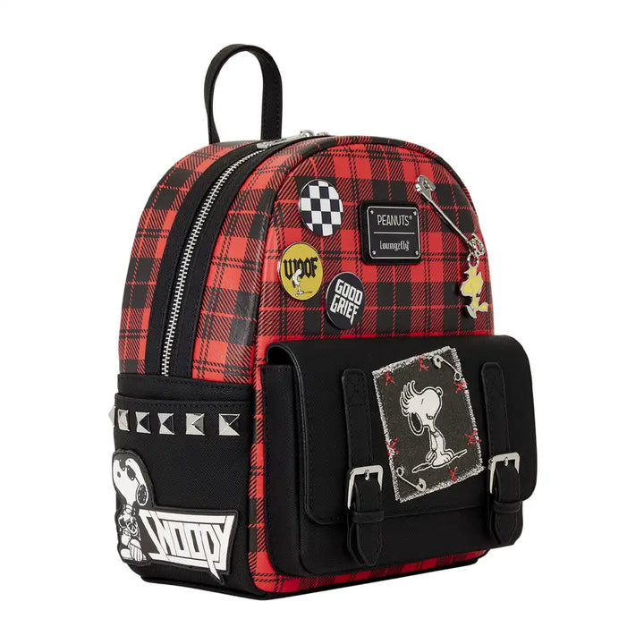 Loungefly Peanuts Snoopy Grunge Mini Backpack