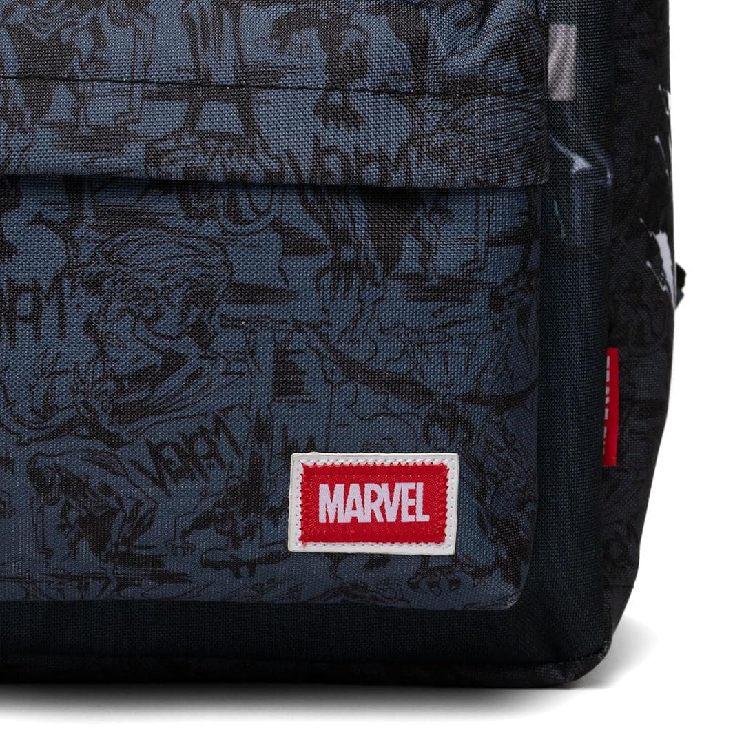 Wondapop Marvel Venom 16 Inch Backpack – Venom &amp; Carnage School Backpack with Laptop Sleeve, Front Pocket &amp; Side Pockets, Venom Bookbag for Kids