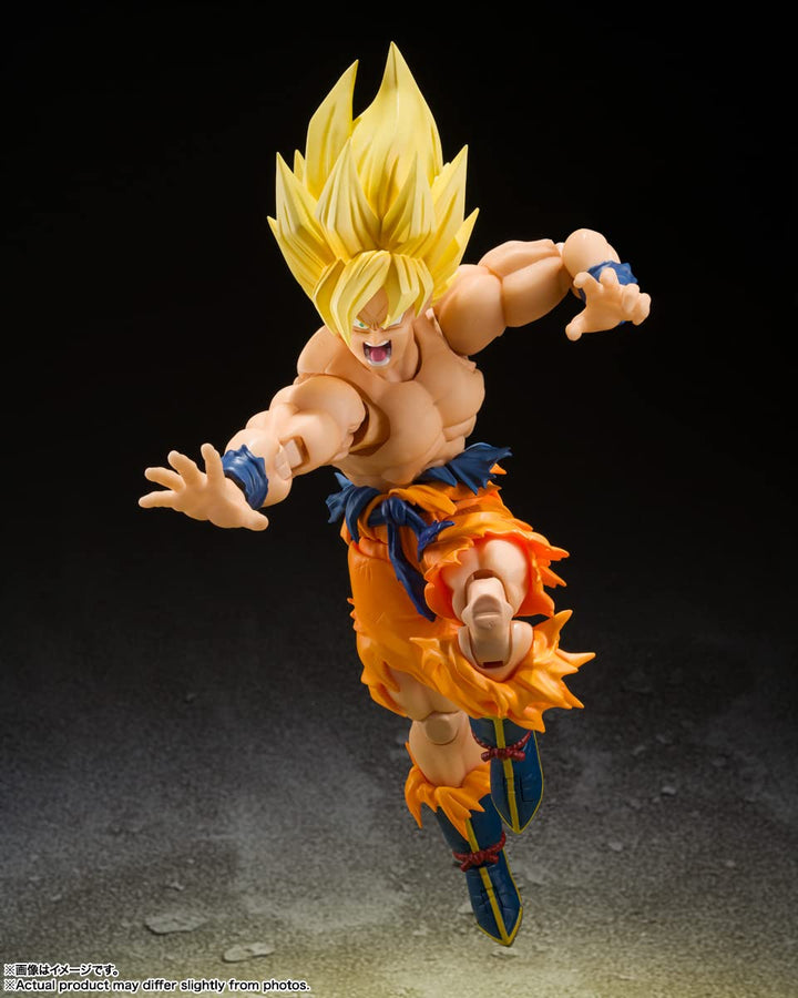 TAMASHII NATIONS - Dragon Ball Z - Super Saiyan Son Goku -Legendary Super Saiyan- S.H.Figuarts Action Figure