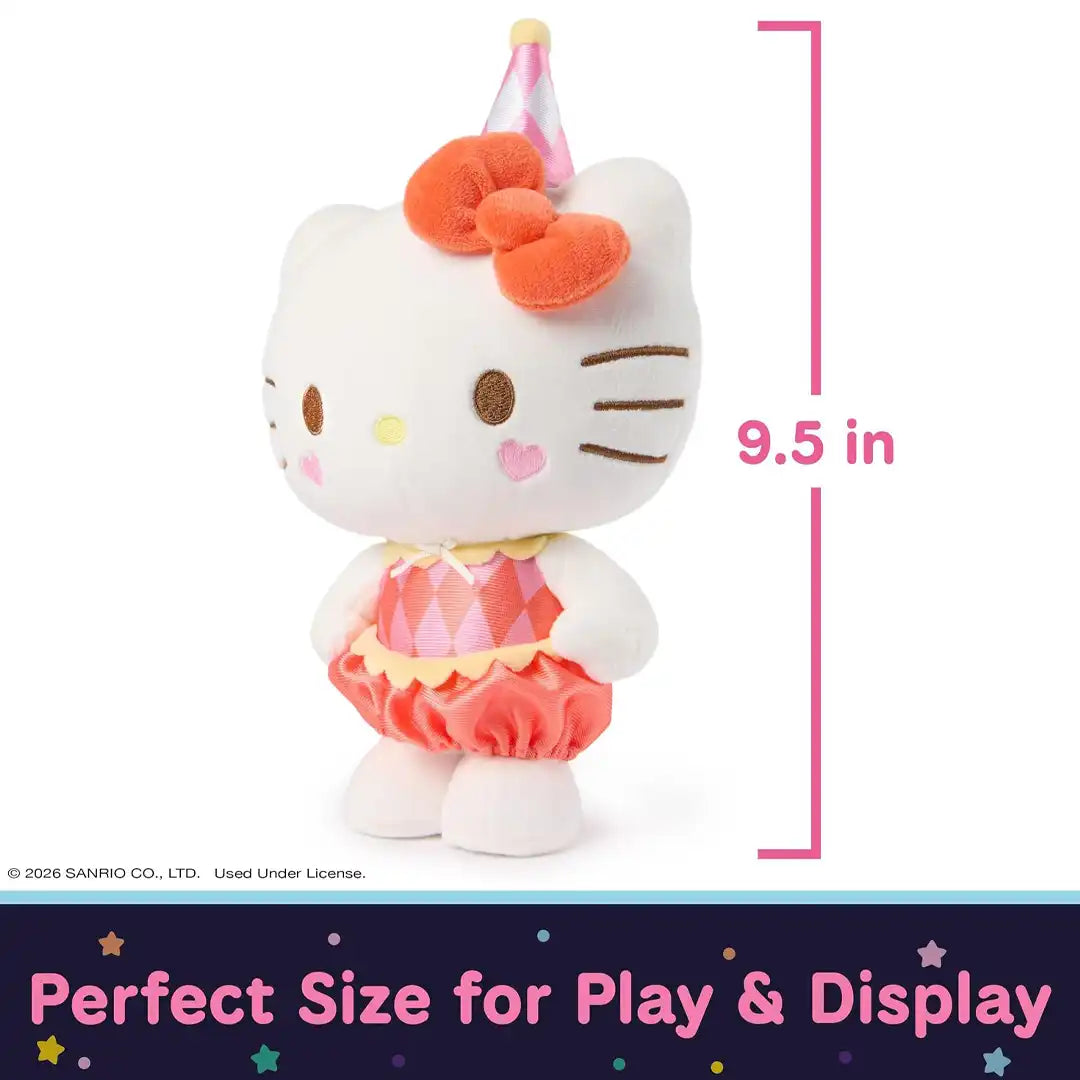 GUND Sanrio Hello Kitty Acrobat 9.5-Inch Circus Plush Toy – 707 Street