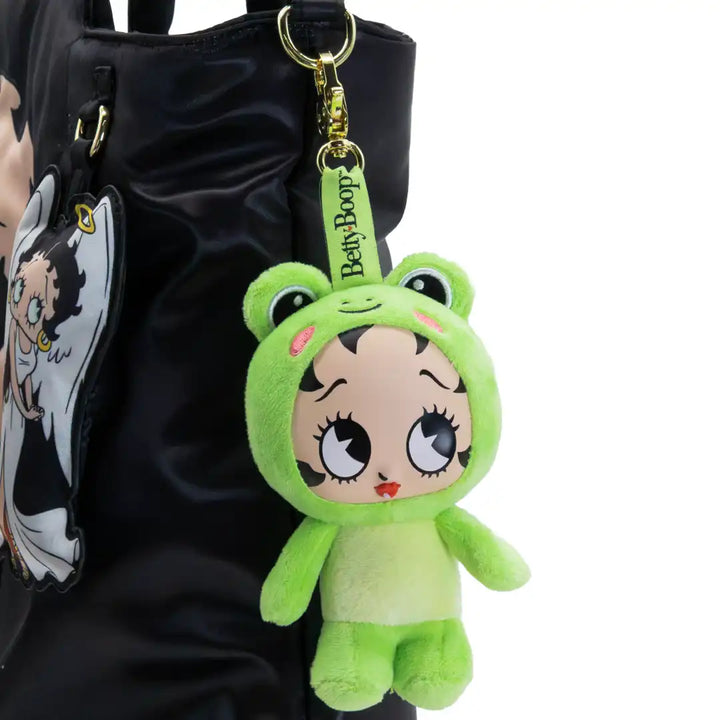 Whatever Makes You Happy Betty Boop Mystery Box Silicone Face Plush Bag Charms