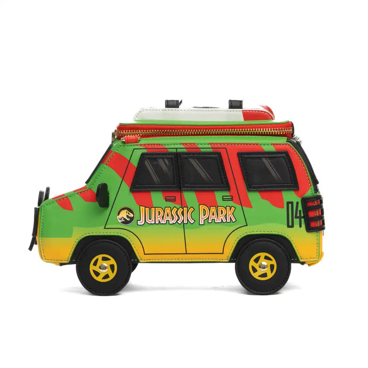 Loungefly Universal Jurassic Park Safari Tour Vehicle Figural Crossbody Bag - 707 Street Exclusive