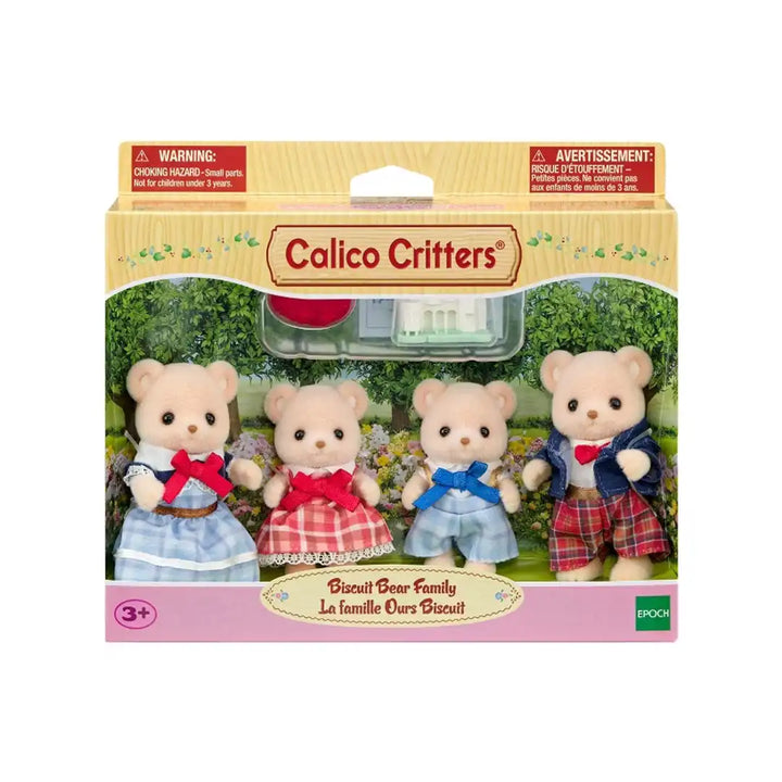 Calico Critters Biscuit Bear Family