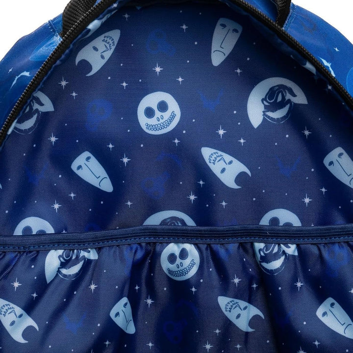 Wondapop Disney The Nightmare Before Christmas Oogie Boogie Nylon Backpack, Kids School Bag with Laptop Sleeve &amp; Pockets