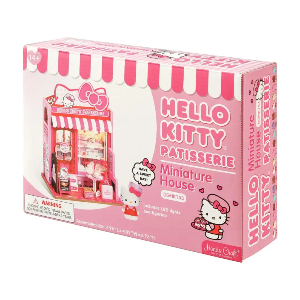 Hands Craft Hello Kitty Patisserie Wooden Puzzle Kit