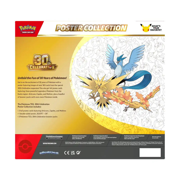Pokémon TCG: 30th Celebration Poster Collection