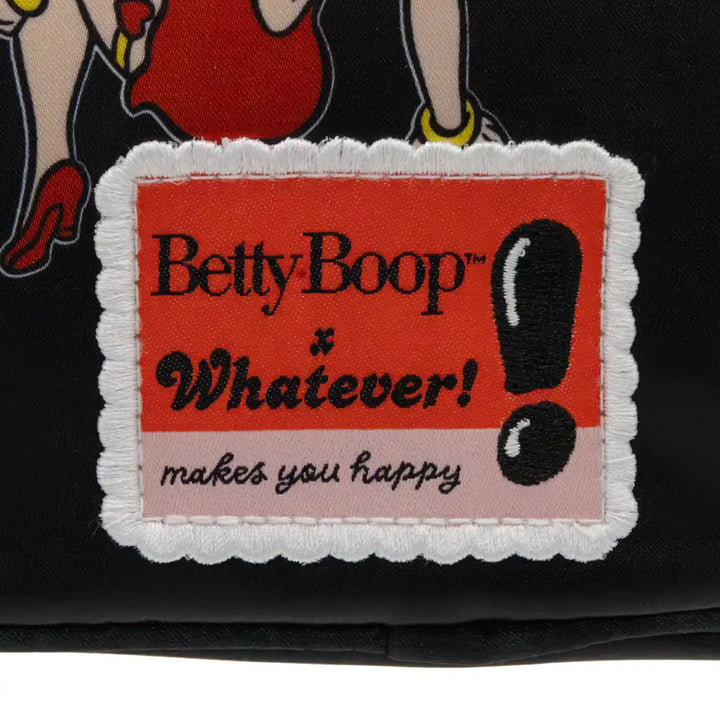 Whatever Makes You Happy Betty Boop Head Crossbody Bag