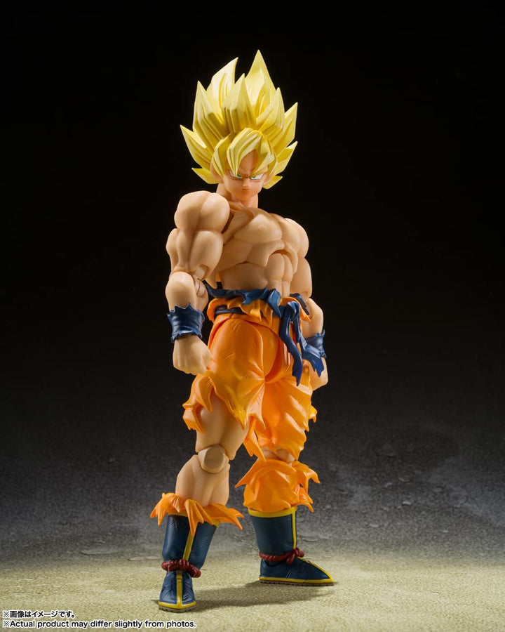 TAMASHII NATIONS - Dragon Ball Z - Super Saiyan Son Goku -Legendary Super Saiyan- S.H.Figuarts Action Figure