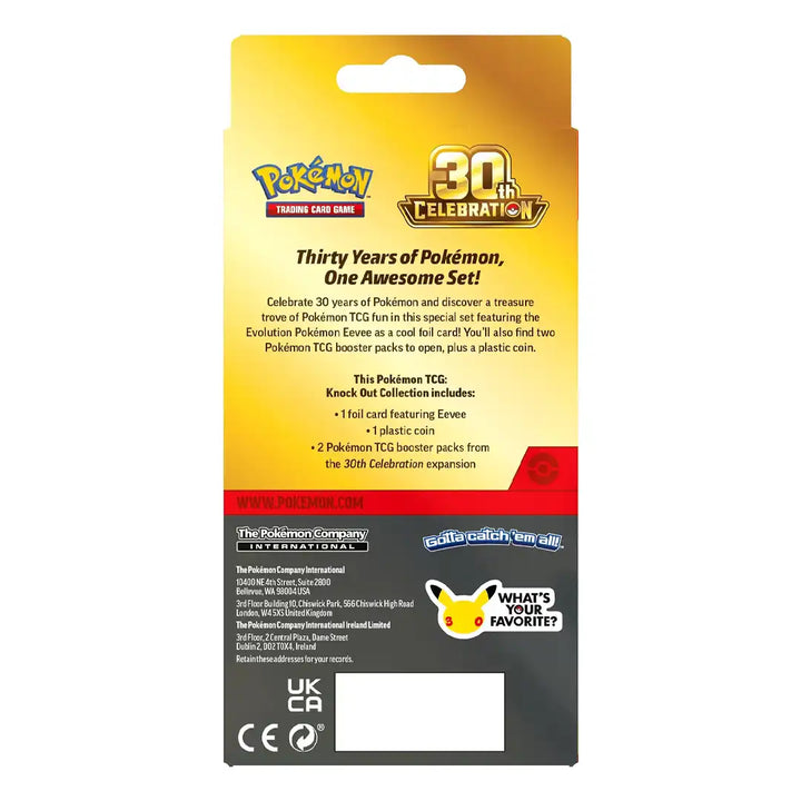 Pokémon TCG: 30th Celebration Knock Out Collection