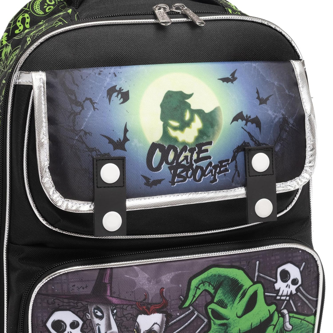 Ruz - Nightmare Before Christmas Oogie Boogie Large School backpack with Padded Back and Adjustable Straps, A28254