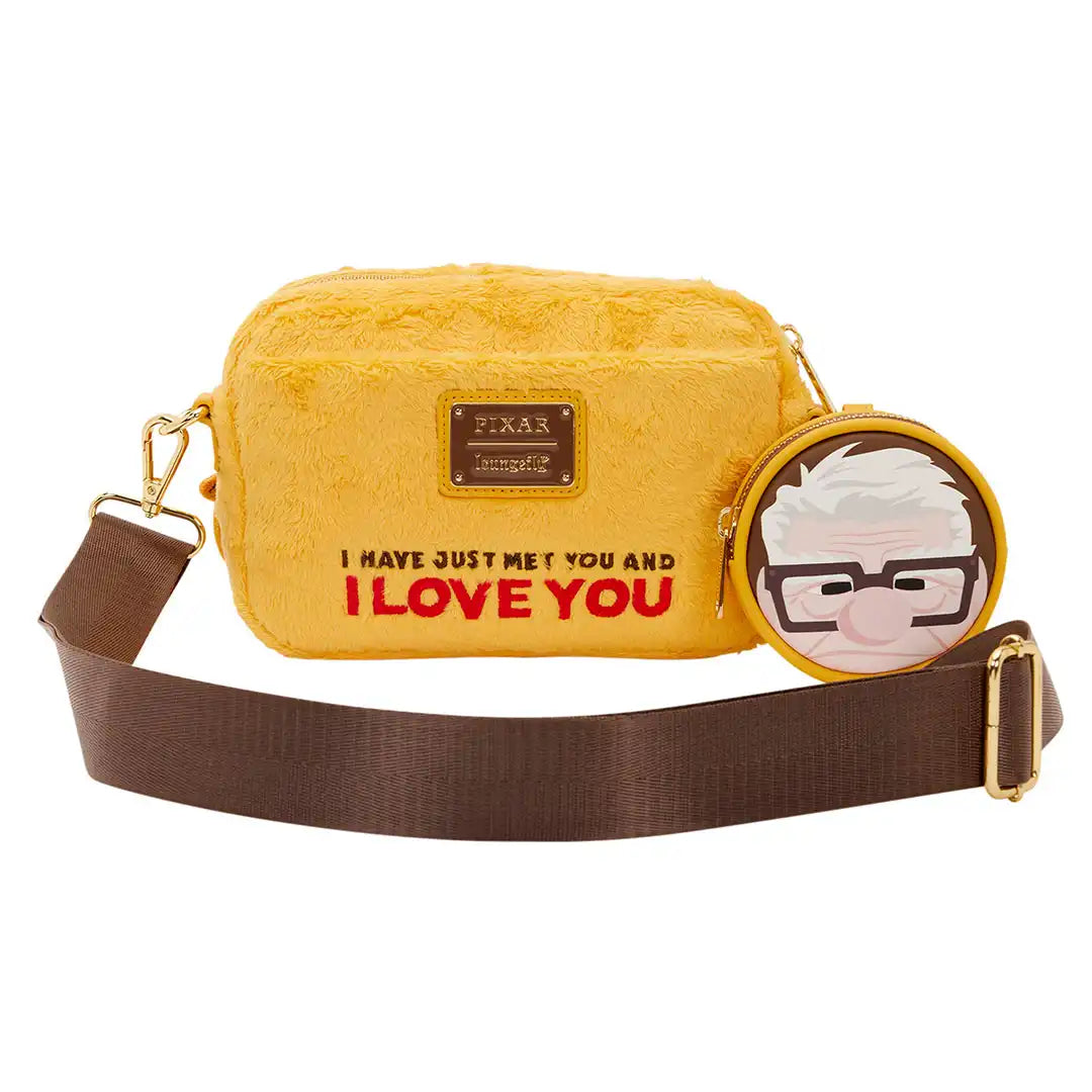 Loungefly Pixar Up Dug Sling Crossbody Bag with Coin Bag