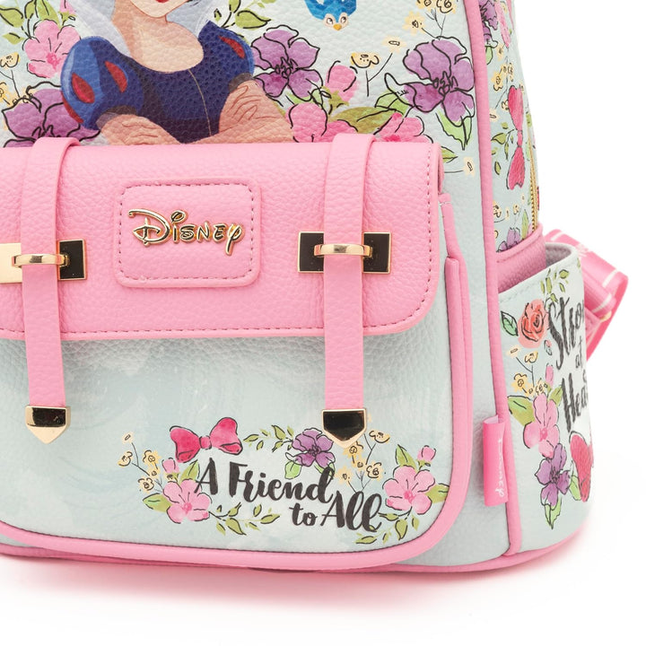 Wondapop - Snow White 11" Vegan Leather Fashion Mini Backpack
