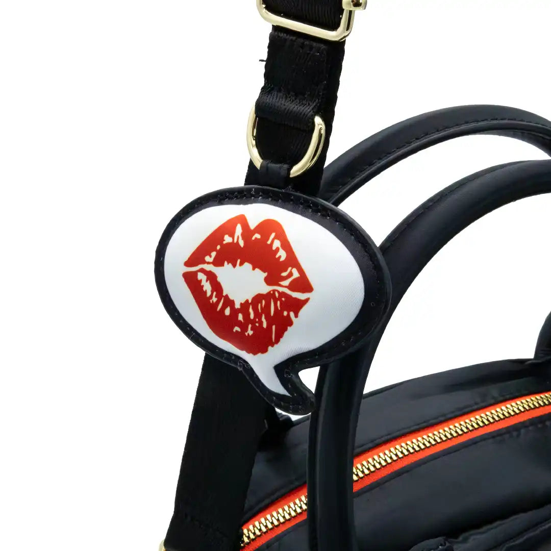 Whatever Makes You Happy Betty Boop Head Crossbody Bag