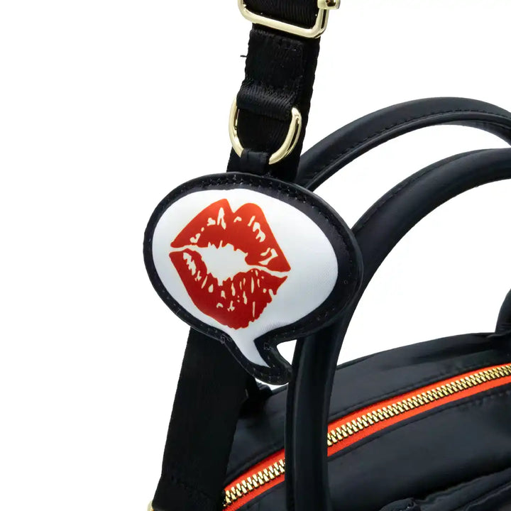 Whatever Makes You Happy Betty Boop Head Crossbody Bag