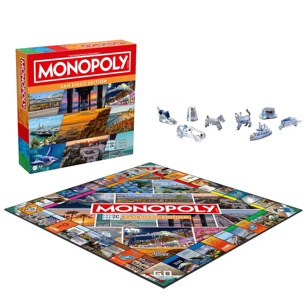 Hasbro Monopoly San Diego, CA Edition