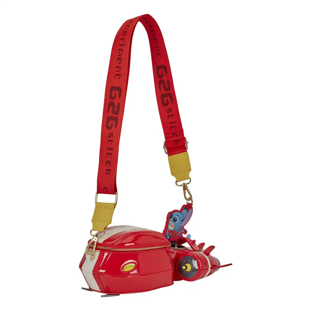 Loungefly Disney Lilo & Stitch Spaceship Figural Crossbody Bag