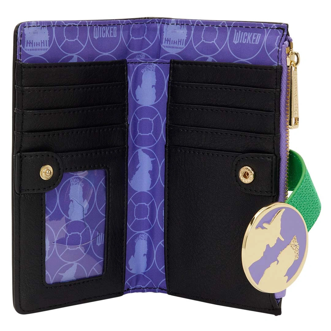 Loungefly Universal Wicked Floral &amp; Lace Wallet