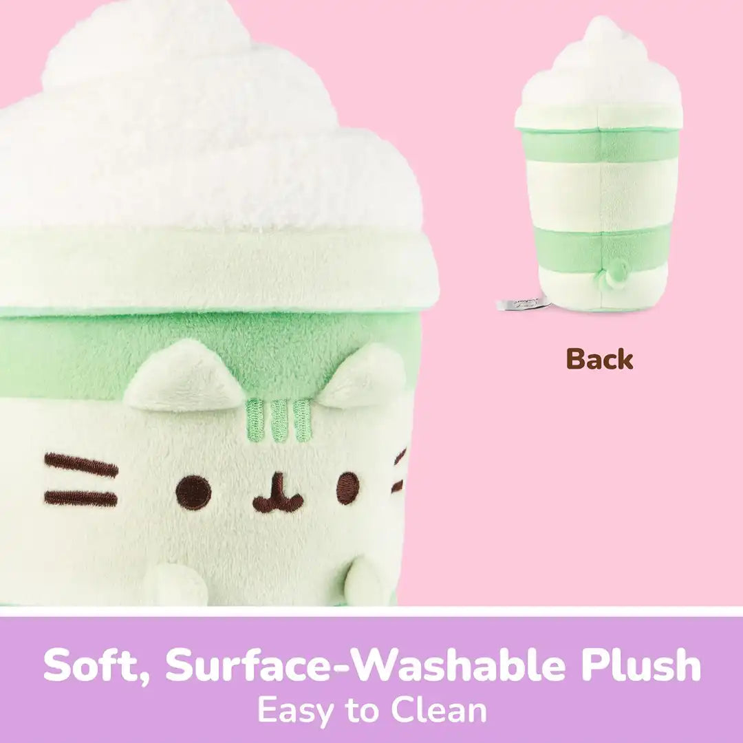 GUND Pusheen Matcha Latte 9.5" Plush Toy