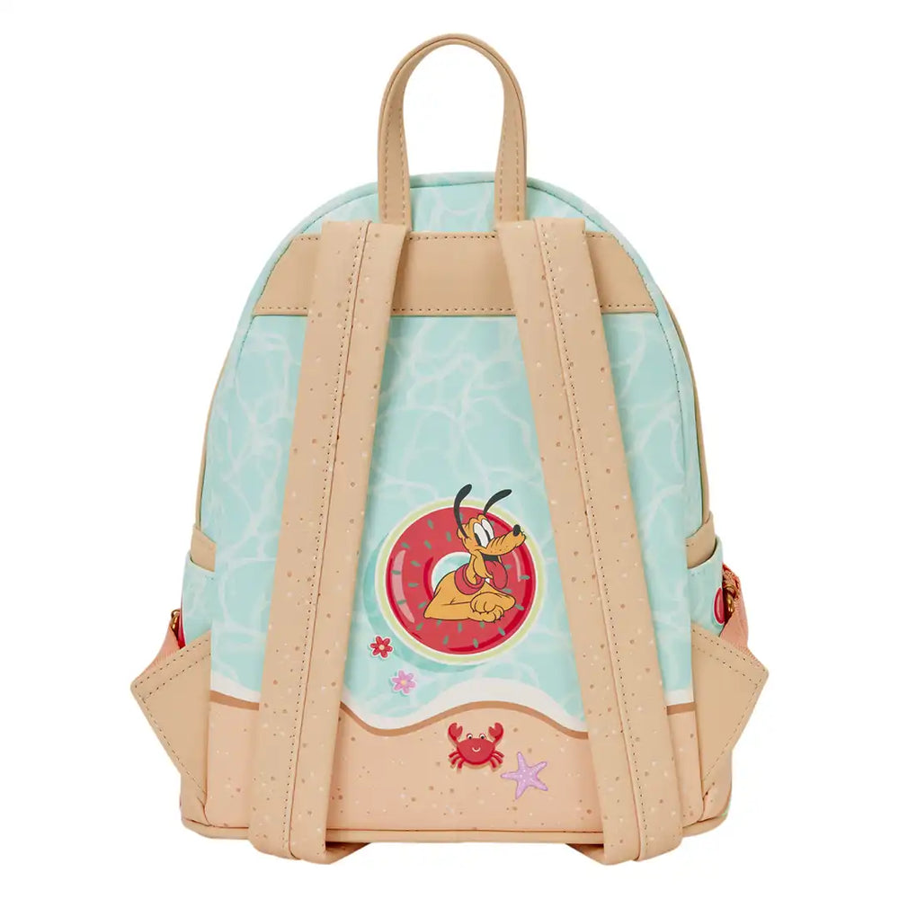 Loungefly Disney Mickey & Minnie Beach Fun Mini Backpack
