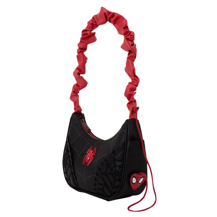 Loungefly Marvel Spider-Man Spider Web Crossbody Bag